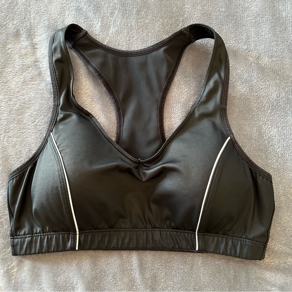 Moving Comfort Black Vixen High Impact Racerback Sports Bra - Picture 6 of 10